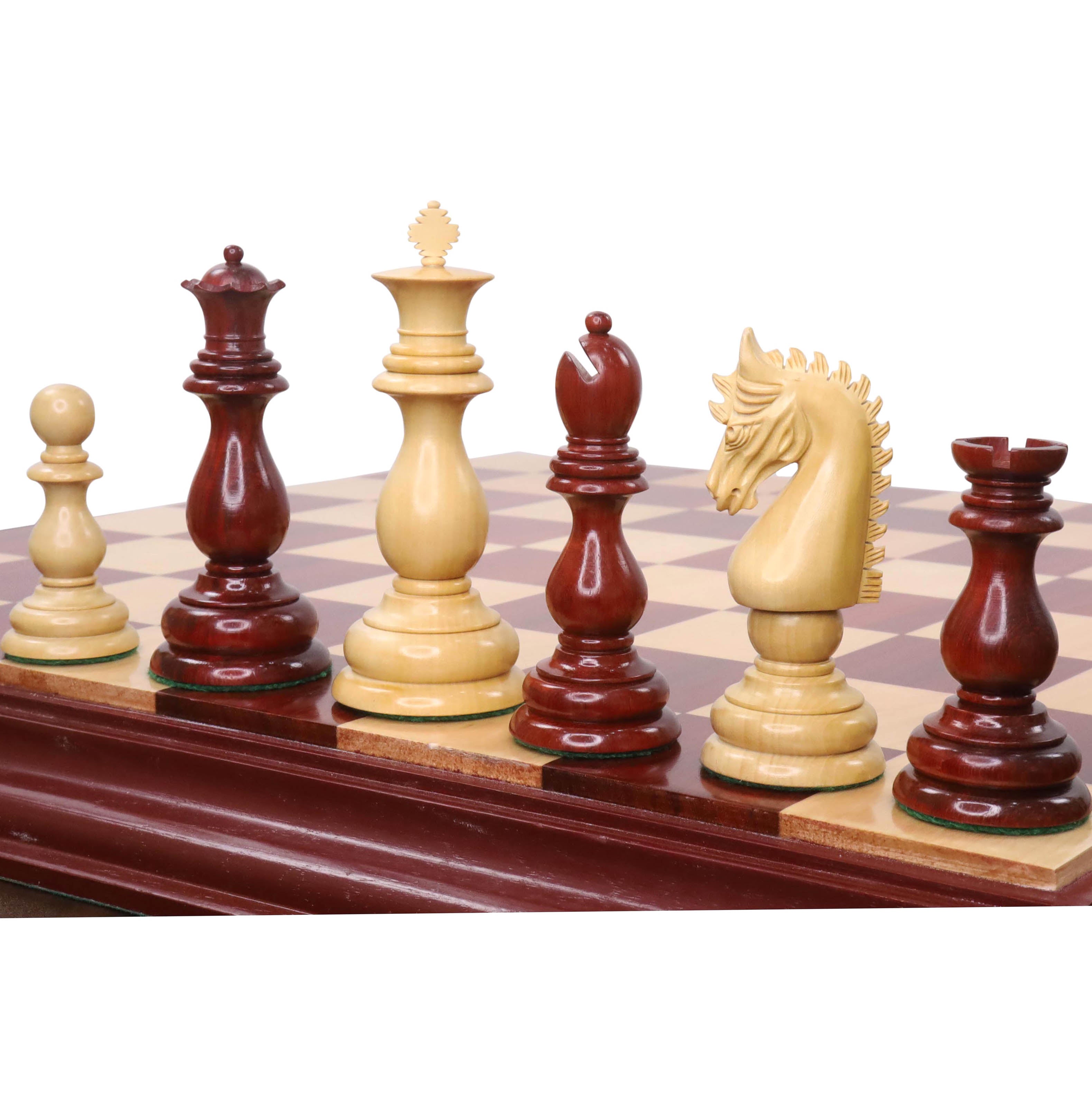 Weighted Boxwood American Staunton Luxury Chess Pieces