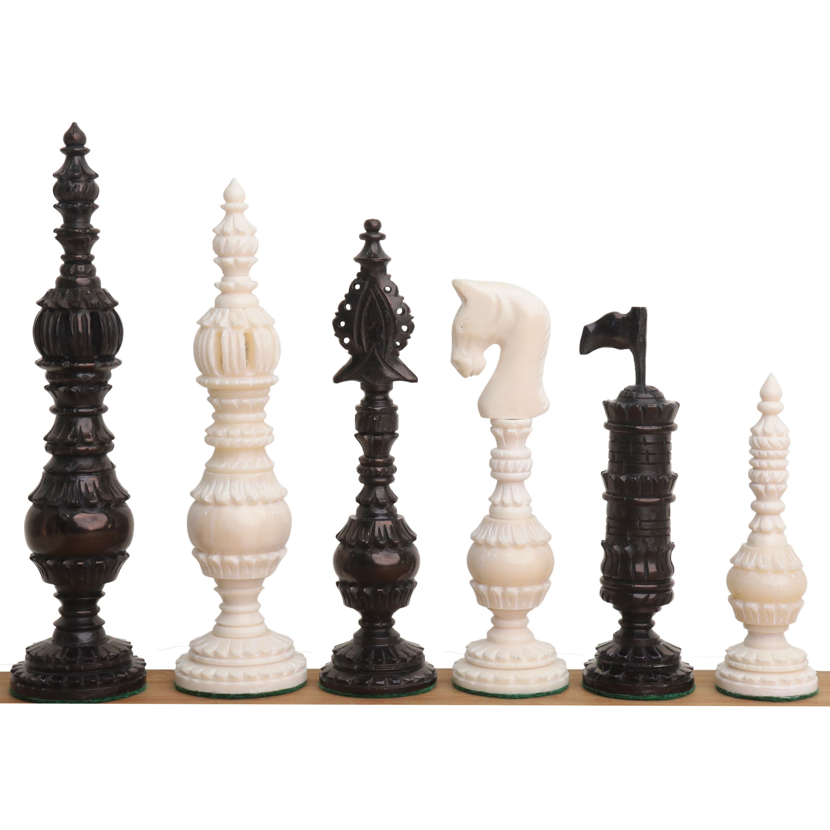 Royal Chess Mall - 5.8 English Citadel Series Hand Carved Chess
