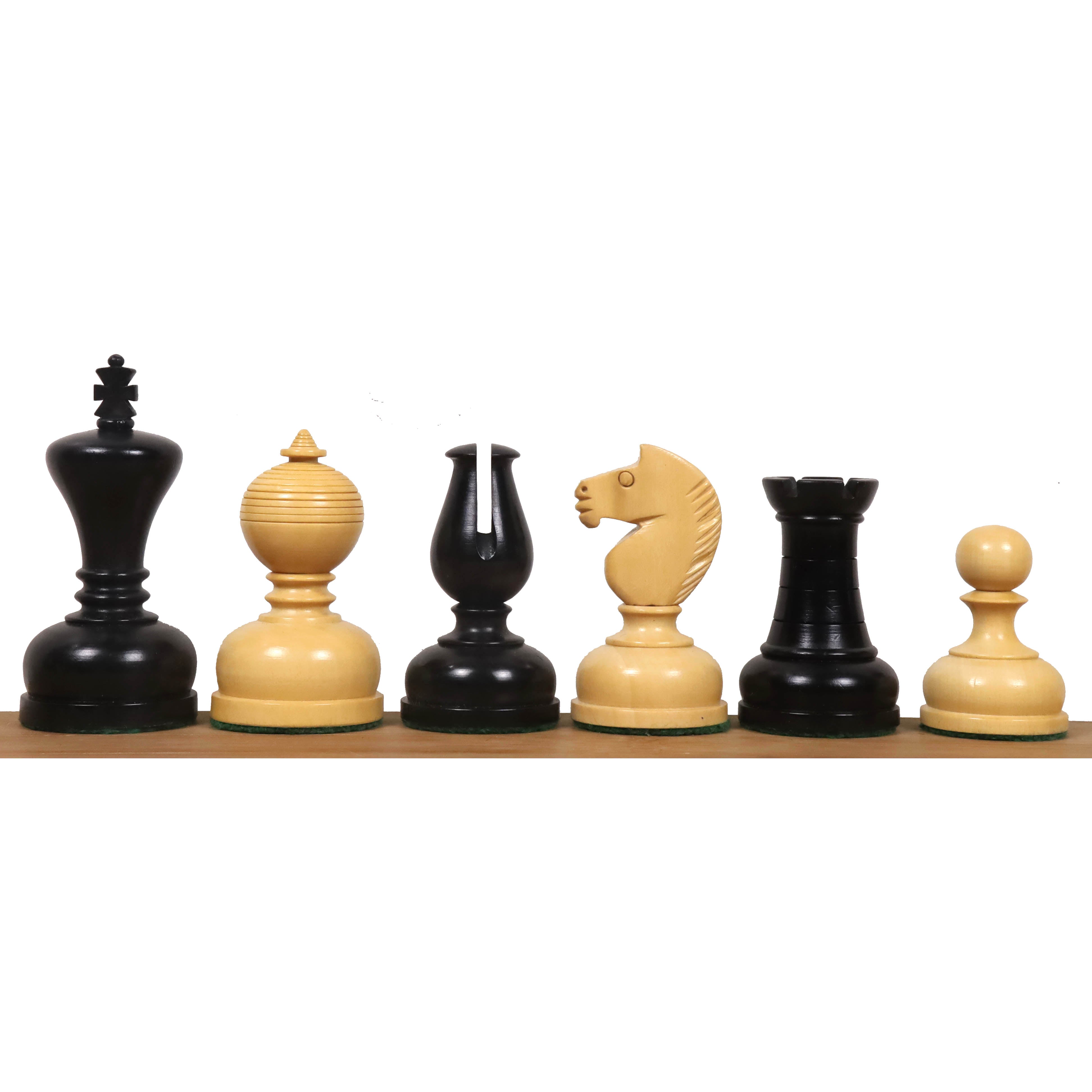 3.1 Library Series Staunton Chess Pieces Only – royalchessmall