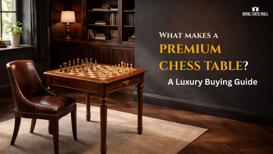 Learn how to evaluate materials, craftsmanship, ergonomics, and other factors to buy a high-end chess table with this checklist for luxury buyers.