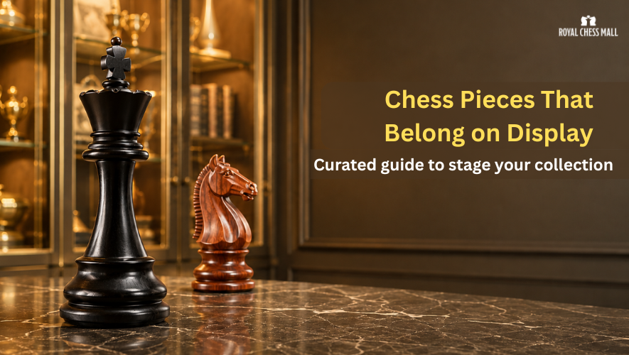 Turn chess piece artwork into luxury décor for your home with these 8 curated display ideas. Put those hand-made masterpieces to work with expert lighting tips.