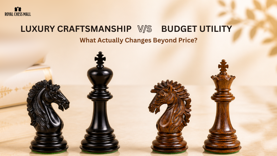 From material to crafting techniques and use cases, discover what truly separates affordable from luxury chess sets for adults. Compare to find the right one.