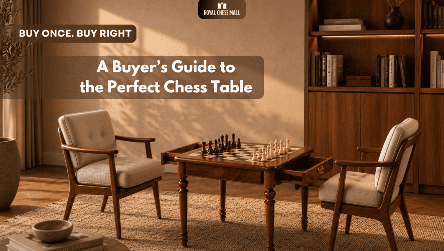 How to Choose the Perfect Chess Table: Chess Table Buying Guide