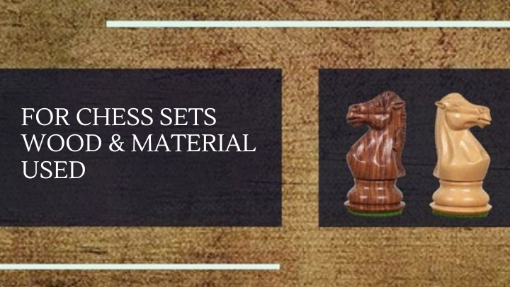 Types of Wood And Material Used in Chess Sets: Handcrafted Chess