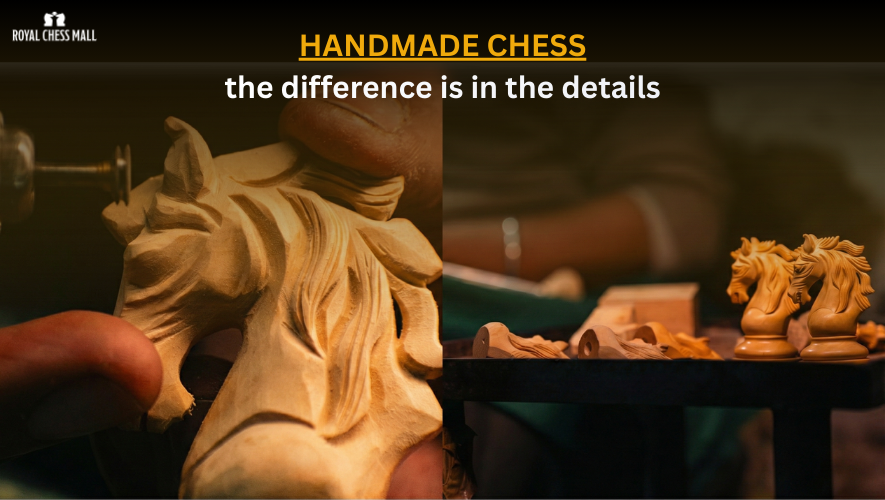 Why Handmade Wooden Chess Pieces Are Better Than Machine-Made?