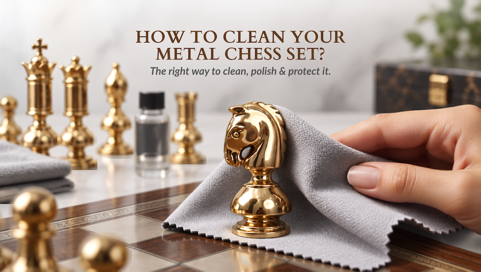 How to Clean Metal Chess Set