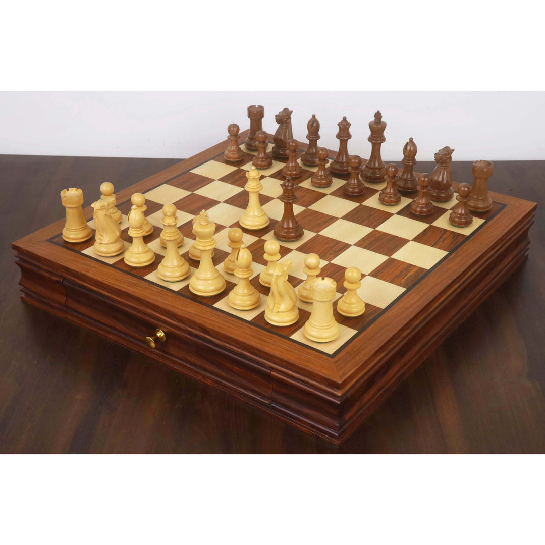 Luxury Wooden Staunton Chess Set