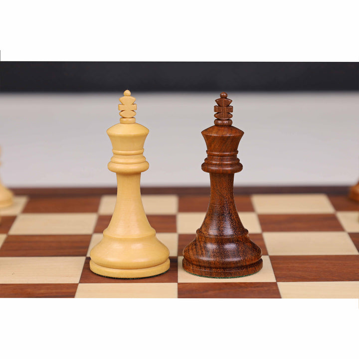 12” Minimalist Staunton Magnetic Travel Chess Set – Elegant Gift Edition