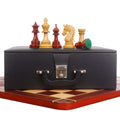  4.3" Napoleon set on coffer and 23" board, showcasing the complete luxury combo against a white background.
