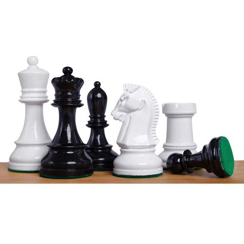1950s' Fischer Dubrovnik Painted Chess Set- Chess Pieces Only - 3.8" King
