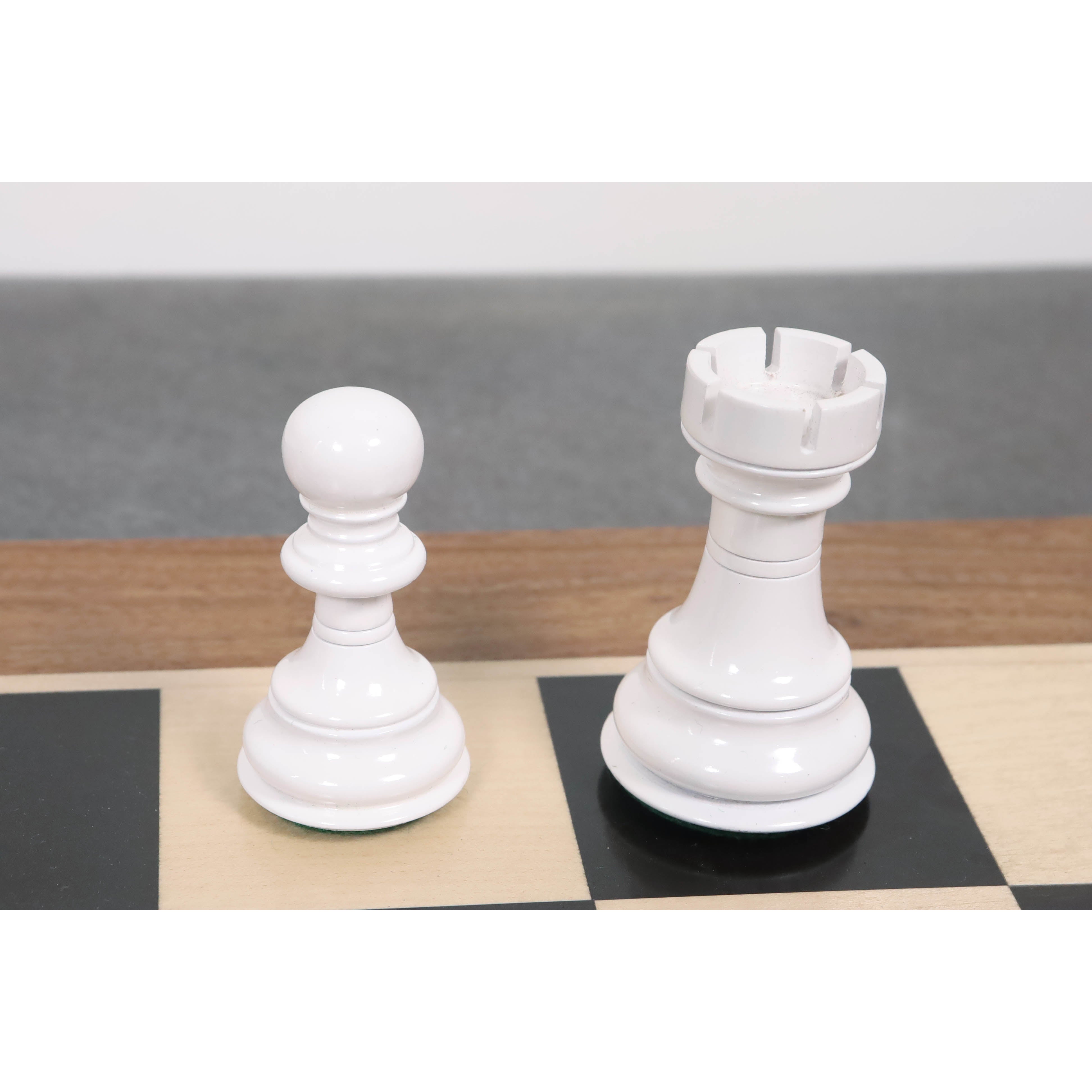 4.6 Prestige Bud Rosewood Luxury Staunton Chess Pieces Only