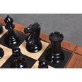 1849 Jaques Cook Staunton Collectors Chess Set- Chess Pieces Only - Ebony Wood - 3.75" - Warehouse Clearance - USA Shipping Only