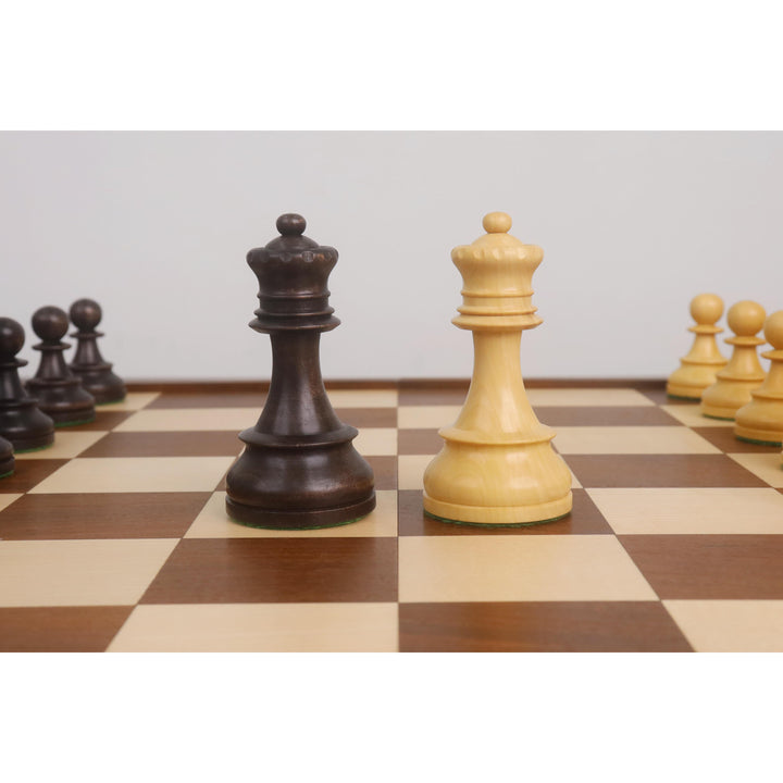 Juego de ajedrez Fischer Dubrovnik de los años 50 con tablero plegable Dubrovnik.