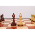 Slightly Imperfect 3.9" Heritage Series Staunton Chess set- Chess Pieces Only- Bud Rosewood & Boxwood