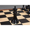 1849 Jaques Cook Staunton Collectors Chess Set- Chess Pieces Only - Ebony Wood - 3.75" - Warehouse Clearance - USA Shipping Only