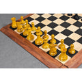 1849 Jaques Cook Staunton Collectors Chess Set- Chess Pieces Only - Ebony Wood - 3.75" - Warehouse Clearance - USA Shipping Only