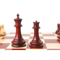 3.75 inch Bud Rosewood King and Queen from the 1849 Jacques Cook Staunton collectors set.