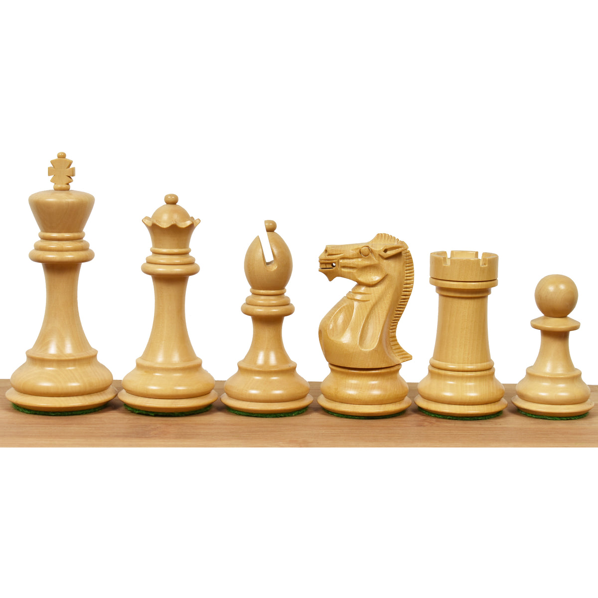 4.1" Pro Staunton Wooden Chess Set- Chess Pieces Only - Weighted Rosewood - Warehouse Clearance - USA Shipping Only