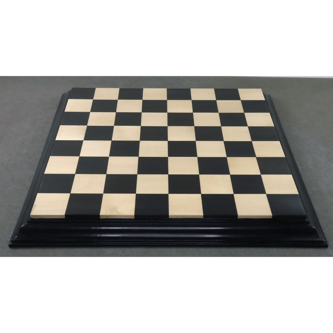 Jeu d'échecs 4.3" Marengo Luxury Staunton - Pièces en bois d'ébène avec planche et boîte
