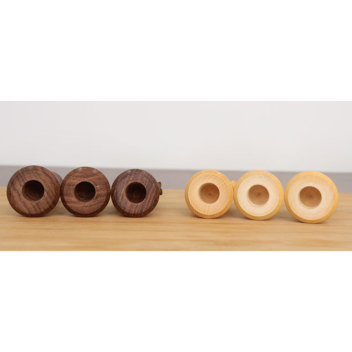 3" Premium Staunton Chessnut Air Sensor Compatible Set