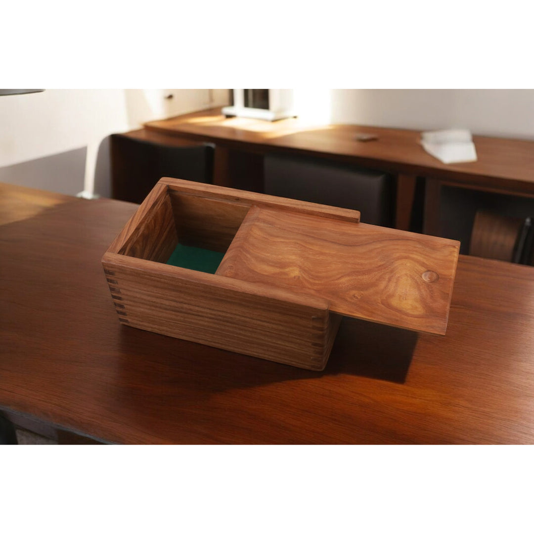 Golden Rosewood Chess Pieces Storage Box For 3 to 4 inch chessmen set - Warehouse Clearance - Europe Shipping Only