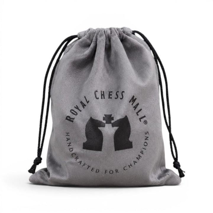 Velvet Drawstring Storage Pouch for Carrying Chess Pieces