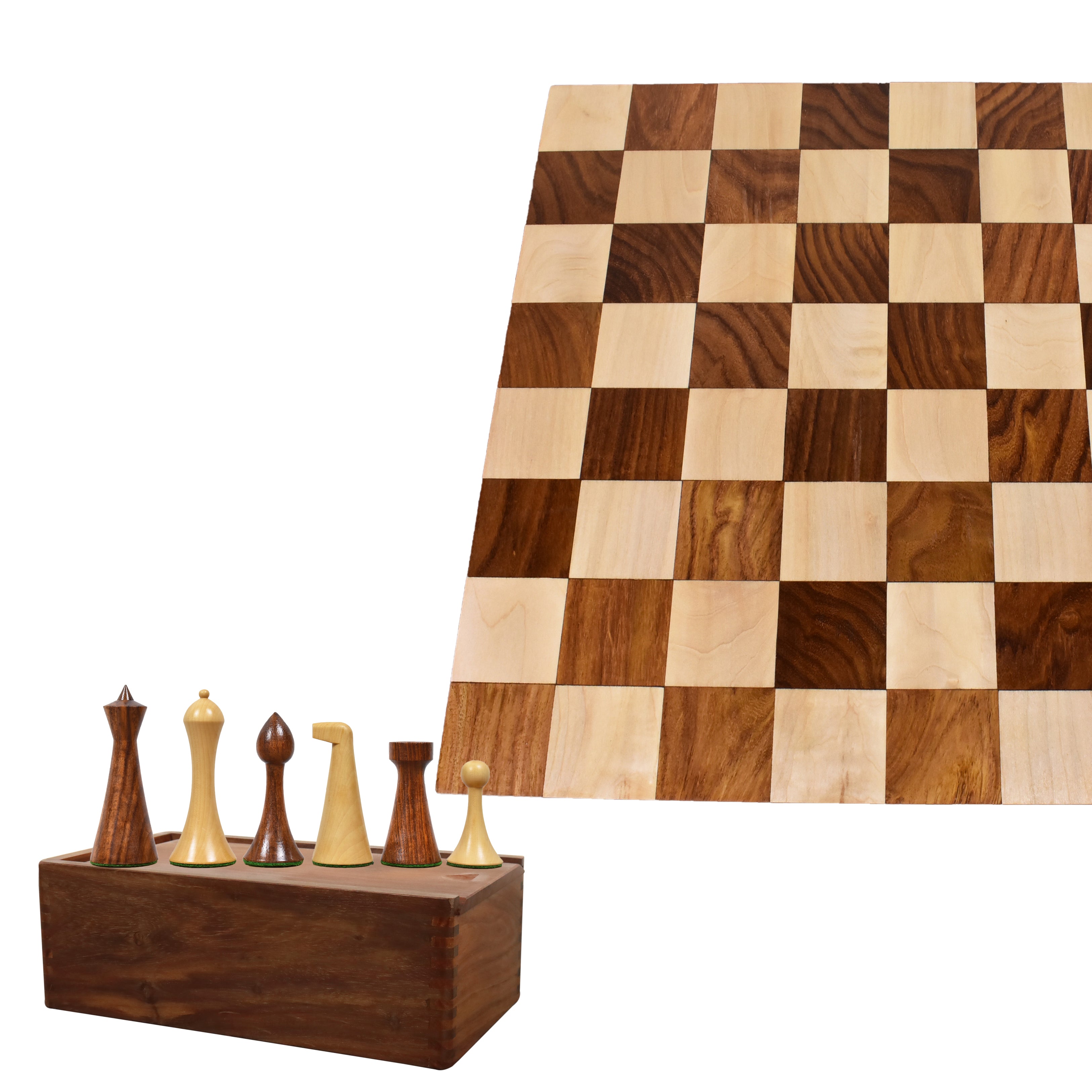 Vintage Travel Chess Set in a Turned Wooden Case. Unique Set. -  UK in  2023
