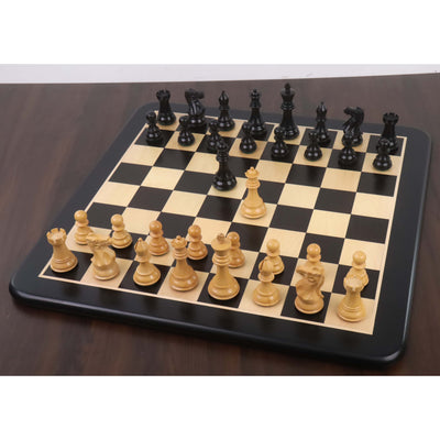3.9" Professional Staunton Chess Set- Chess Pieces Only - Weighted Ebony wood