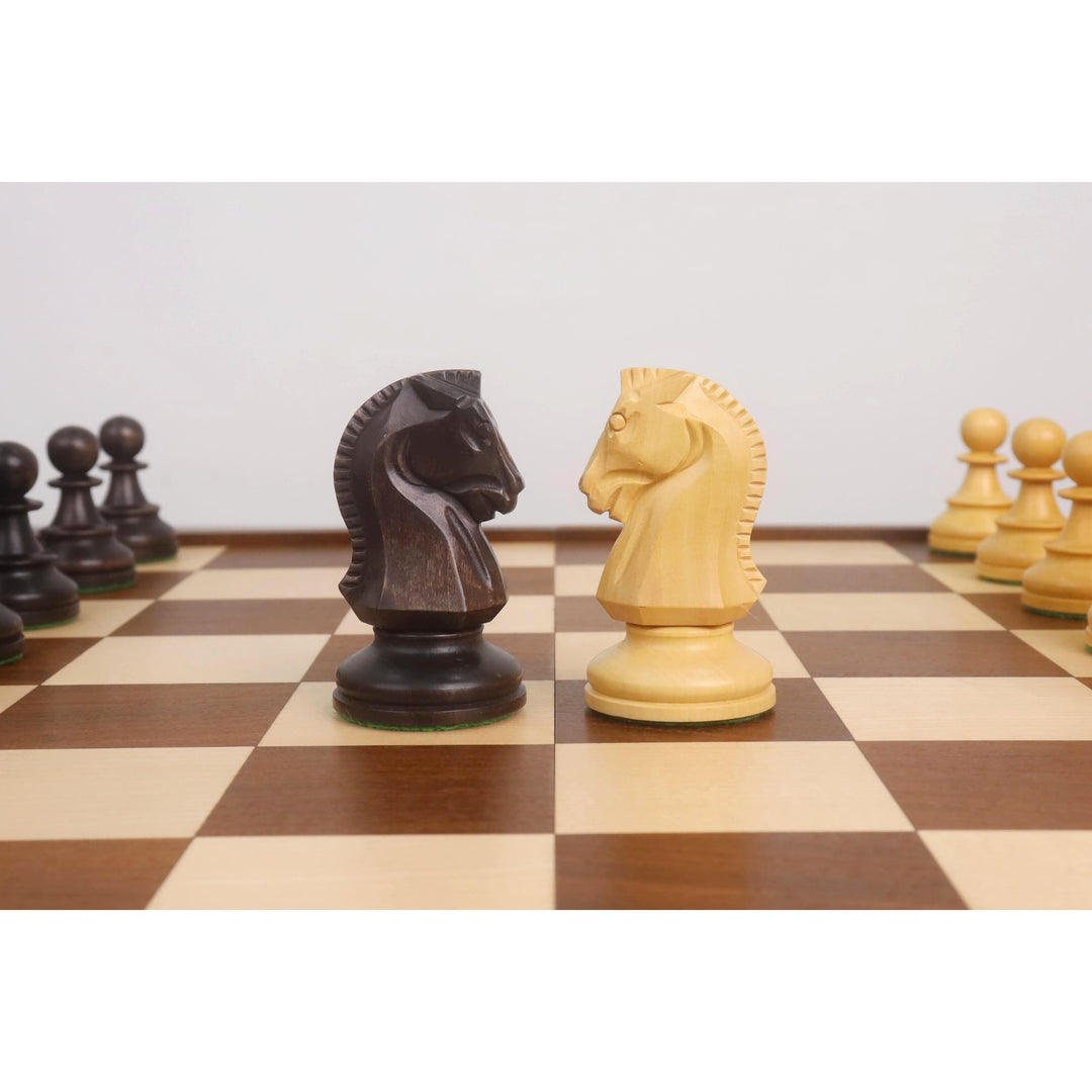 Juego de ajedrez Fischer Dubrovnik de los años 50 con tablero plegable Dubrovnik.