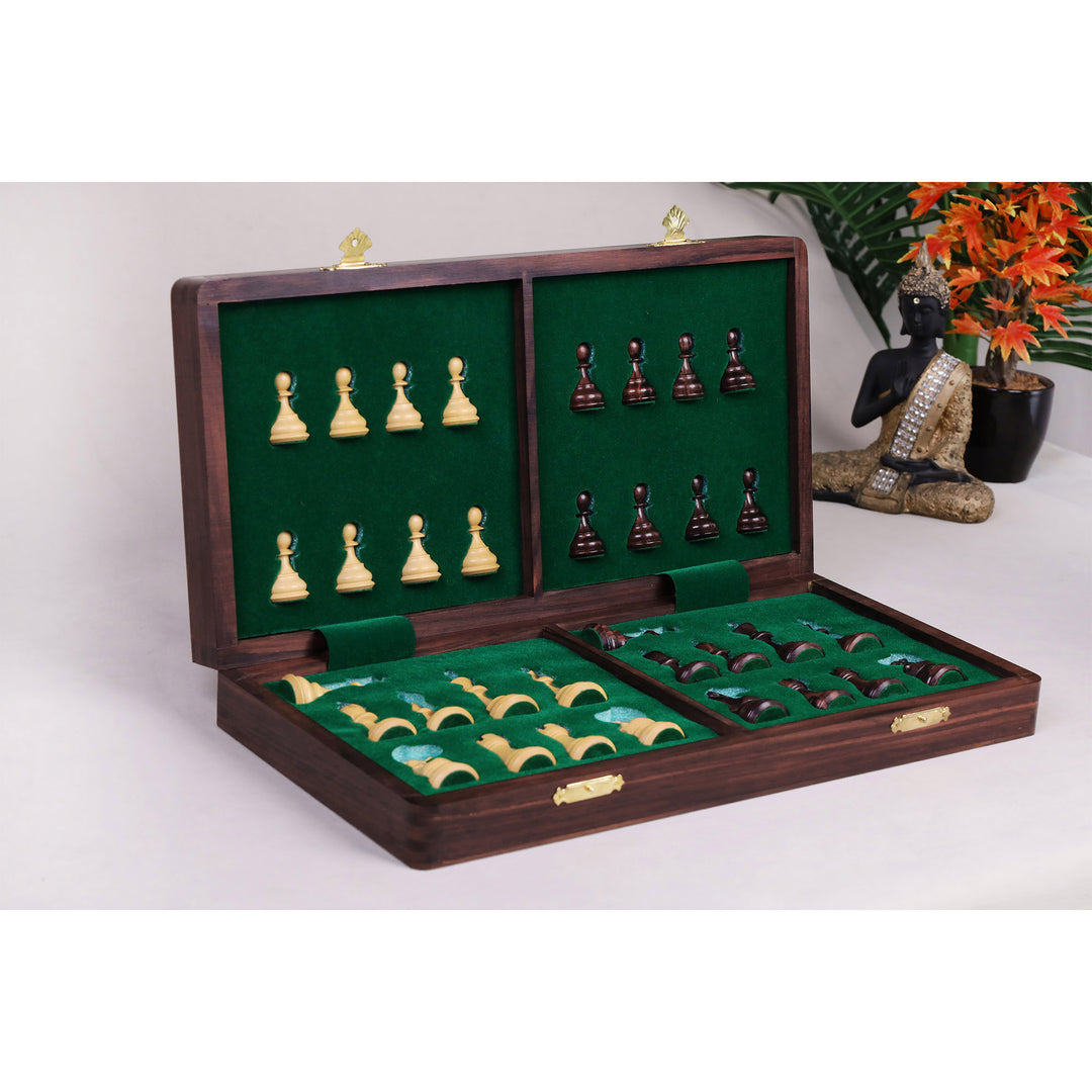 Elegant travel chess set
