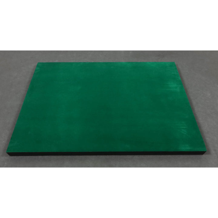 Empty storage box with protective green felt lining for premium chess pieces.