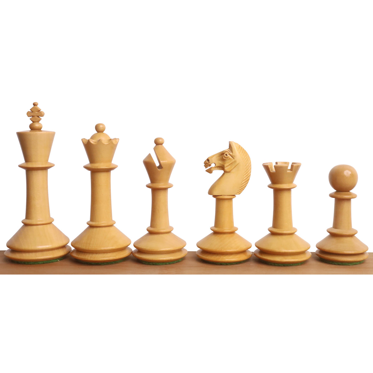 Slightly Imperfect 3.5" Monolith Miniature Chess Set- Chess Pieces Only - Rosewood & Boxwood