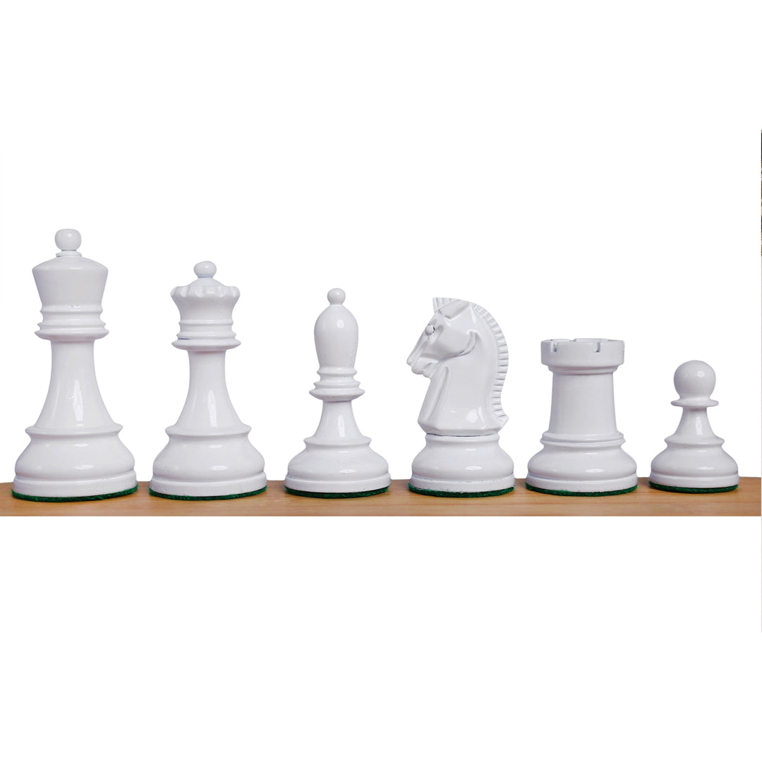1950s' Fischer Dubrovnik Painted Chess Set- Chess Pieces Only - 3.8" King