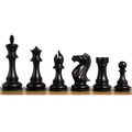 6.3" Jumbo Pro Staunton 豪华国际象棋套装 - 仅棋子 - 黑檀木 - 三重重量
