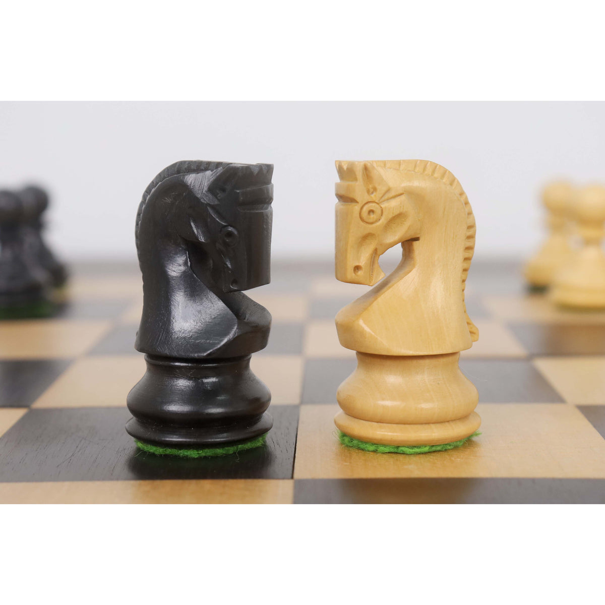 Detailed knights from the Russian Zagreb chess set