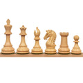 3.9" Craftsman Staunton Chess Set- Chess Pieces Only -Weighted Ebonised Boxwood - Warehouse Clearance - USA Shipping Only