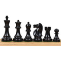 Slightly Imperfect 1972 Championship Fischer Spassky Chess Set- Chess Pieces Only - Double Weighted Box wood