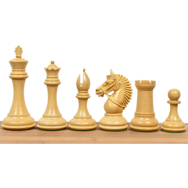 Rare American Staunton Luxury Chess Pieces Set