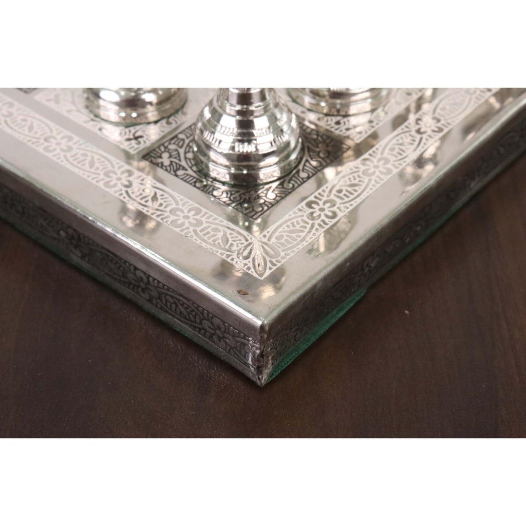 Staunton Inspired Brass Metal Luxury Chess Pieces & Board Set - 12" - Unique Art - Warehouse Clearance - Europe Shipping Only