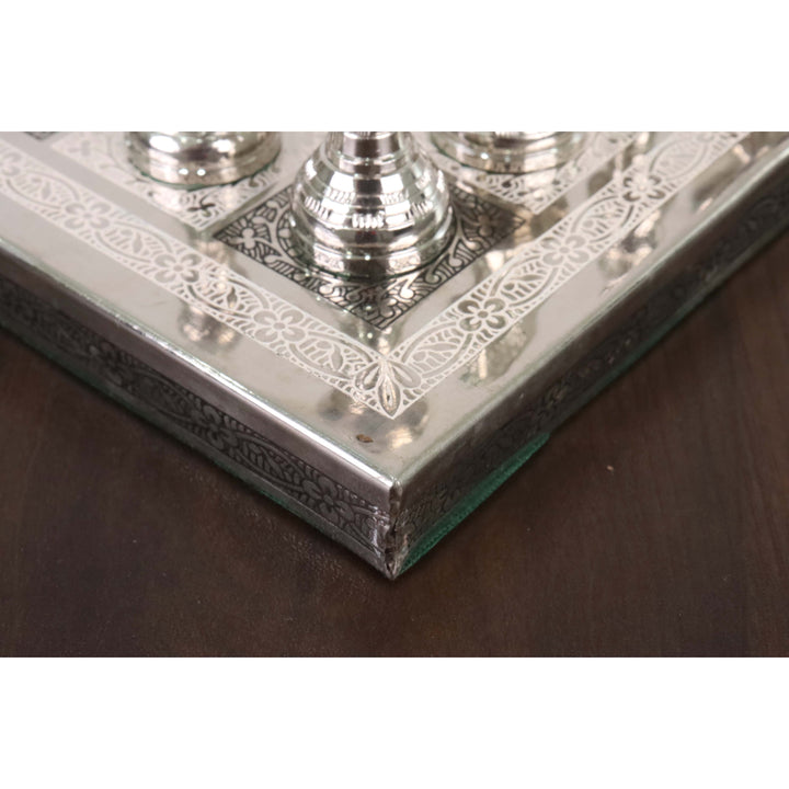 Staunton Inspired Brass Metal Luxury Chess Pieces & Board Set - 12" - Unique Art - Warehouse Clearance - Europe Shipping Only