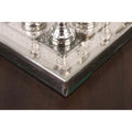 Slightly Imperfect Staunton Inspired Brass Metal Luxury Chess Pieces & Board Set - 12" - Unique Art - Warehouse Clearance - USA Shipping Only