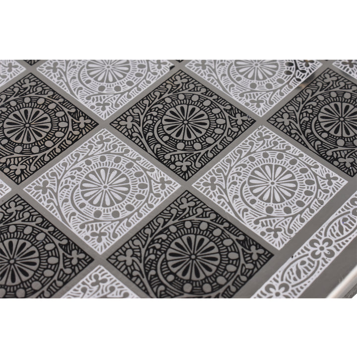 Staunton Inspired Brass Metal Luxury Chess Pieces & Board Set - 12" - Unique Art - Warehouse Clearance - Europe Shipping Only