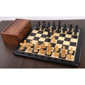 Geringfügig unvollkommen 3.9“ Professionelles Staunton-Schach-Set - nur Schachfiguren - gewichtetes Ebenholz