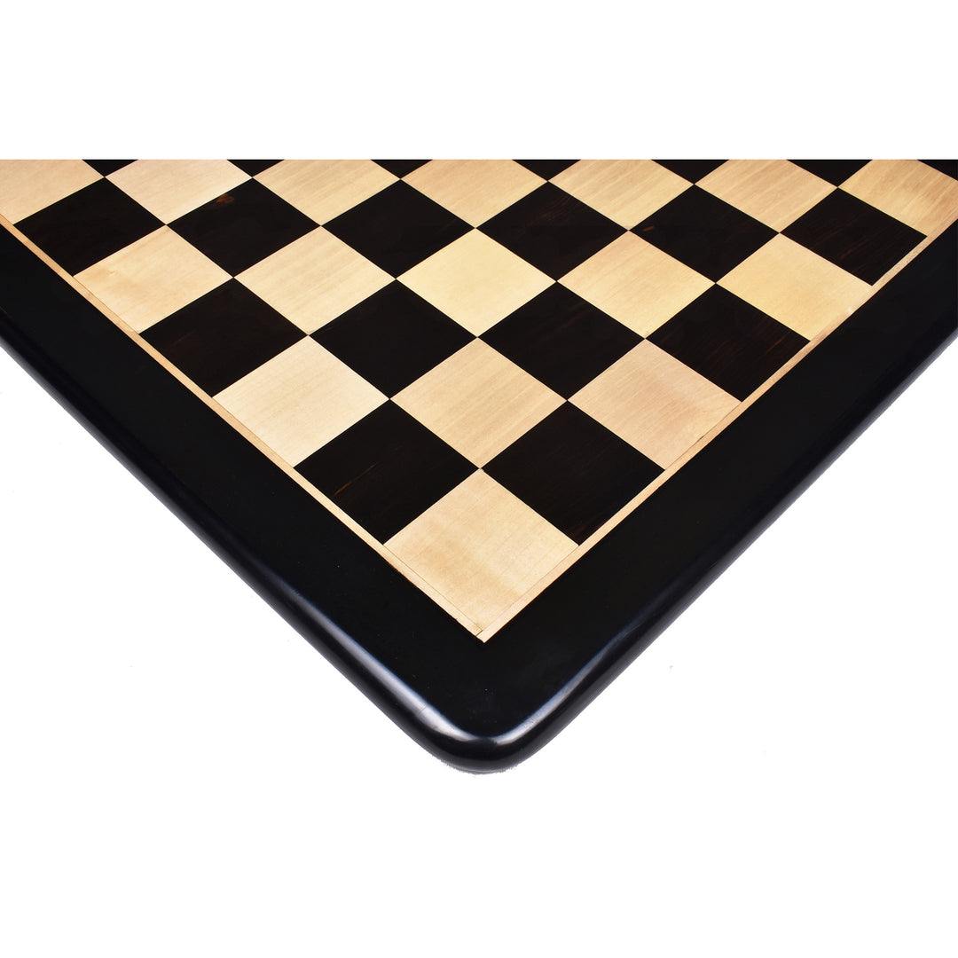 Combo of 3.1" Pro Staunton Luxury Chess Set - Pieces in Ebony wood with Board and Box