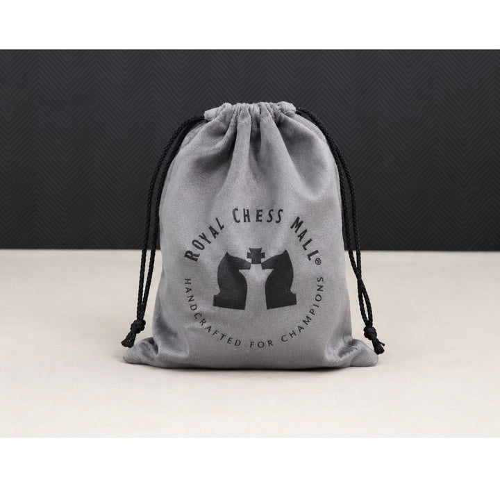 Velvet Drawstring Storage Pouch for Carrying Chess Pieces