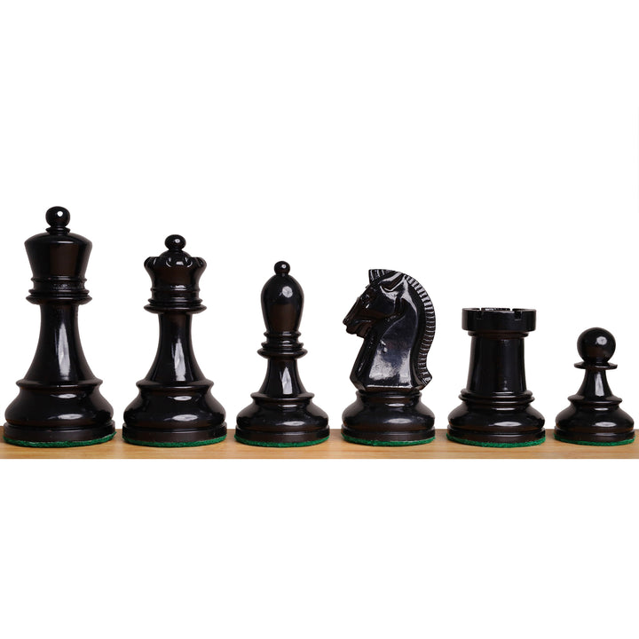 1950s' Fischer Dubrovnik Painted Chess Set- Chess Pieces Only - 3.8" King
