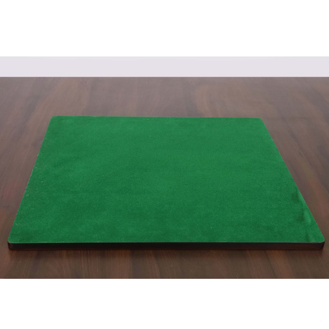 16" Walnut & Maple Printed Chess Board – Matte Finish Tournament Board