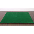 Bottom view of a chess board featuring a full green felt base to prevent scratches on furniture.