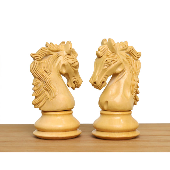 Slightly Imperfect 3.9" Heritage Series Chessnut Pro Sensor Compatible Set- Chess Pieces Only- Golden Rosewood