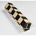 Foldable wooden chess board for easy storage